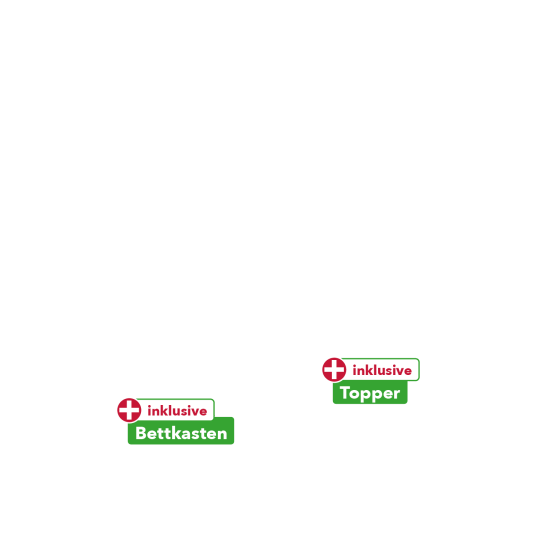 Bettkasten+Topper