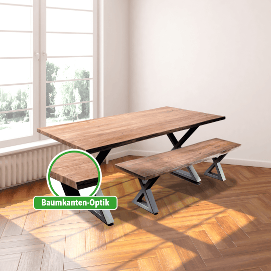 04320500 001+005 Esstisch+Bank